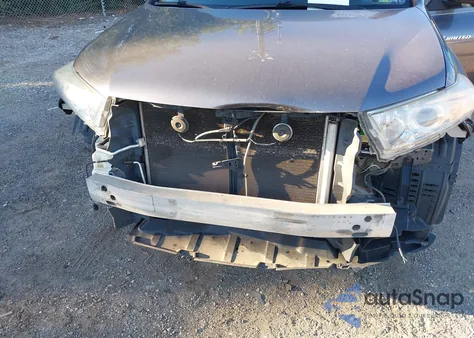 2013 Toyota Highlander Limited V6 из США, поврежденный, VIN 5TDDK3EH7DS194623